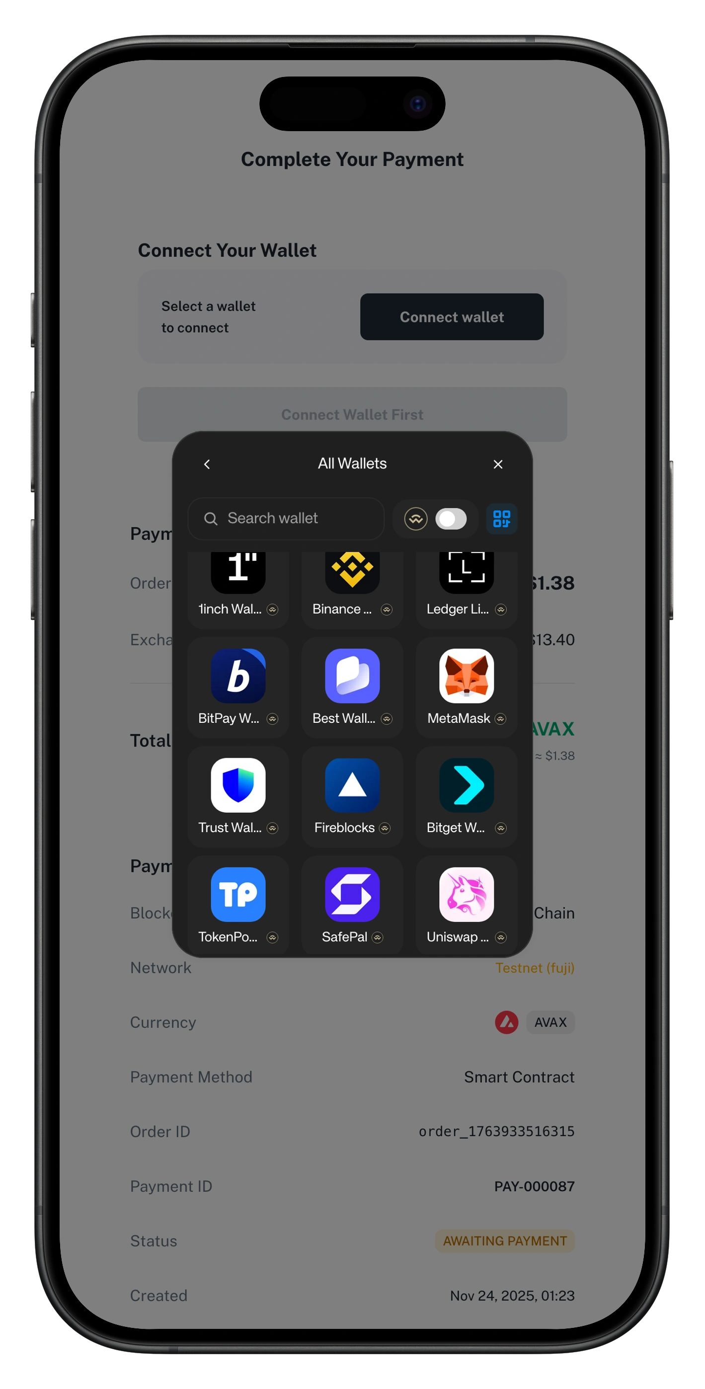 Smooth Payments with Full EVM Compatibility