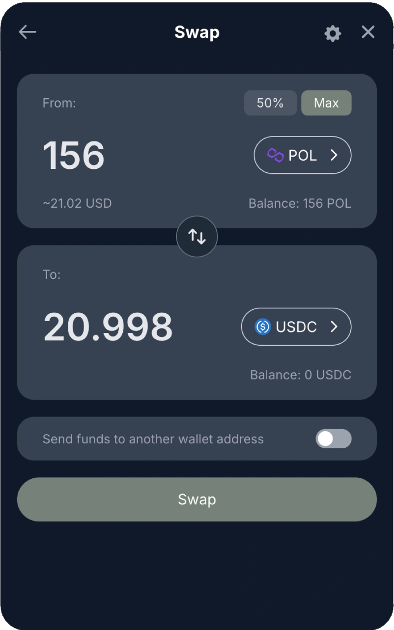 Always Have the Right Crypto Ready